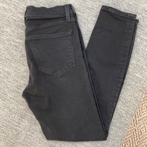 J. Crew black skinny jeans